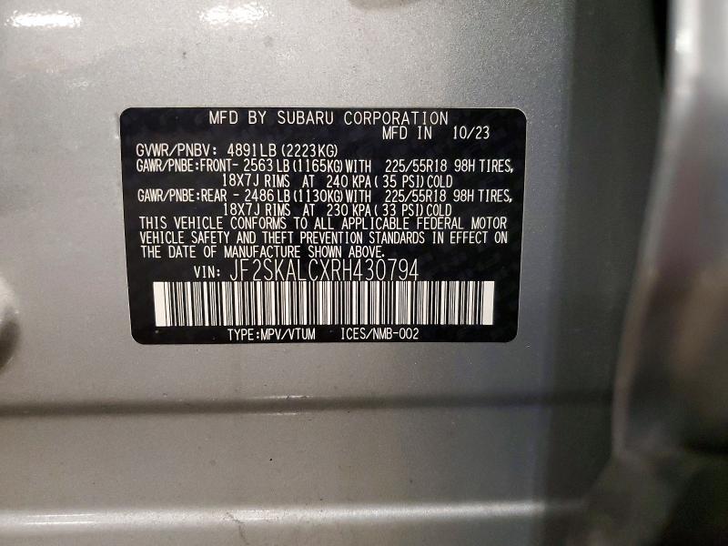 2024 Subaru Forester Limited