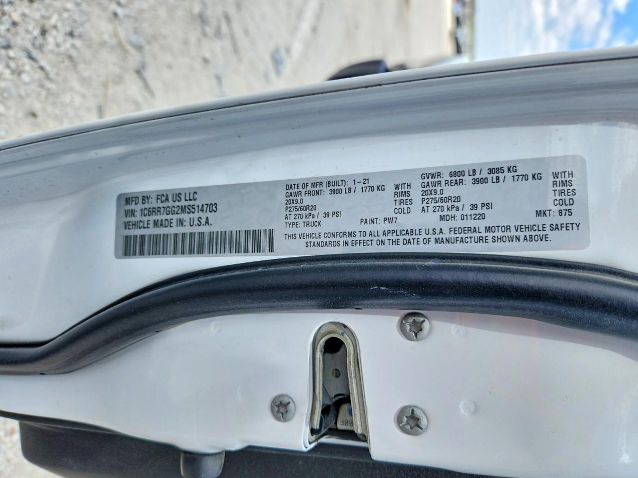 2021 Dodge RAM 1500 Classic SLT