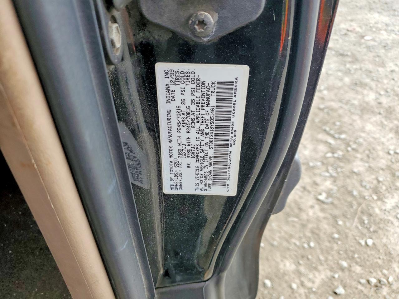 2000 Toyota Tundra SR5