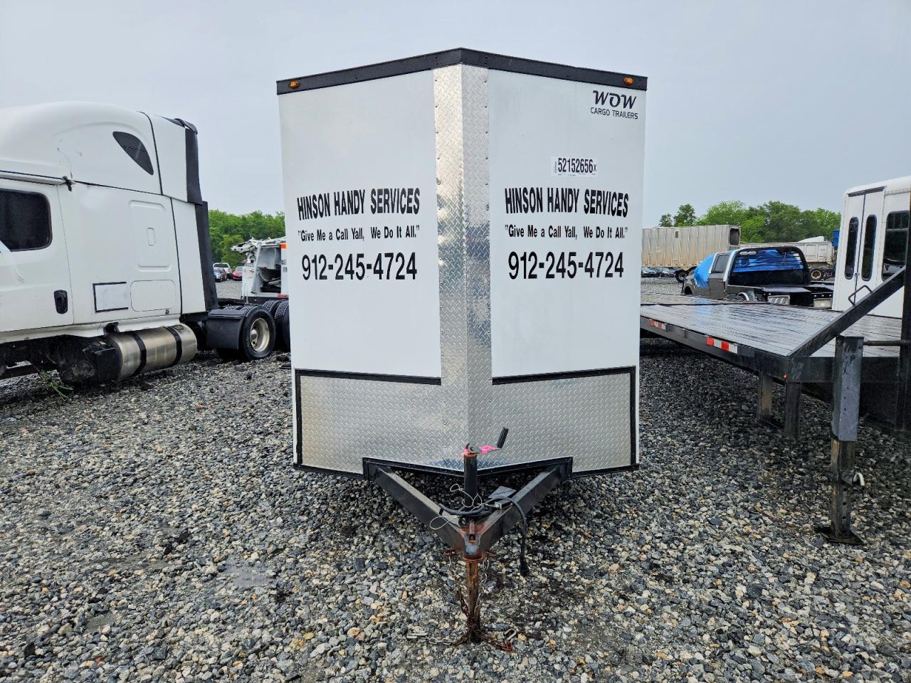2022 Nonowned Trailer 2022 D AND A Custom 7X16TA2 Enclosed Cargo Trailer
