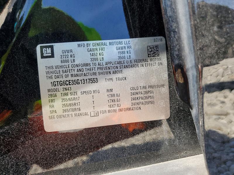 2016 GMC Canyon SLE