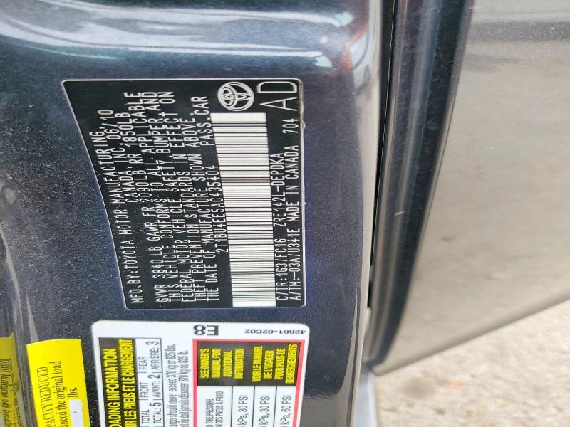 2010 Toyota Corolla le