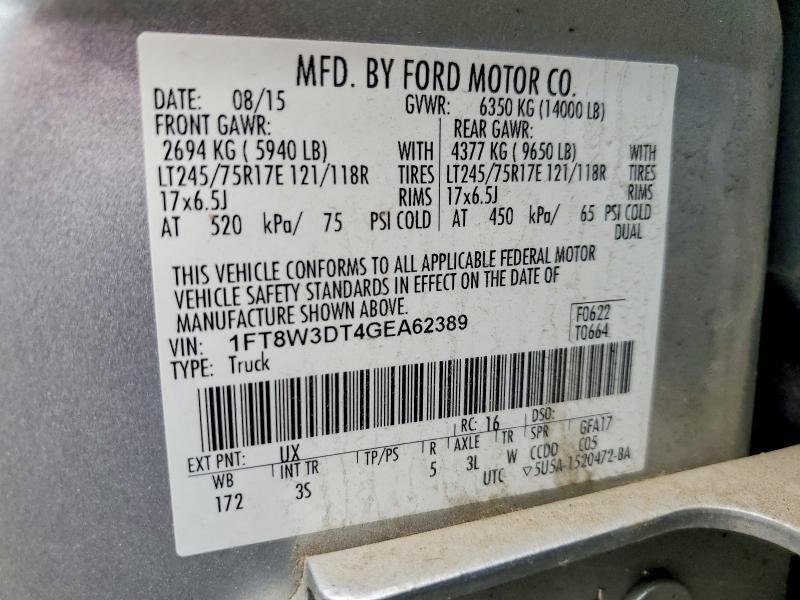 2016 Ford F350 Super Duty