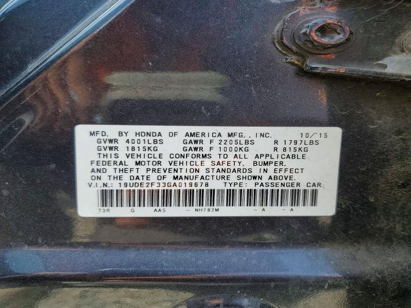 2016 Acura Ilx Base Watch Plus