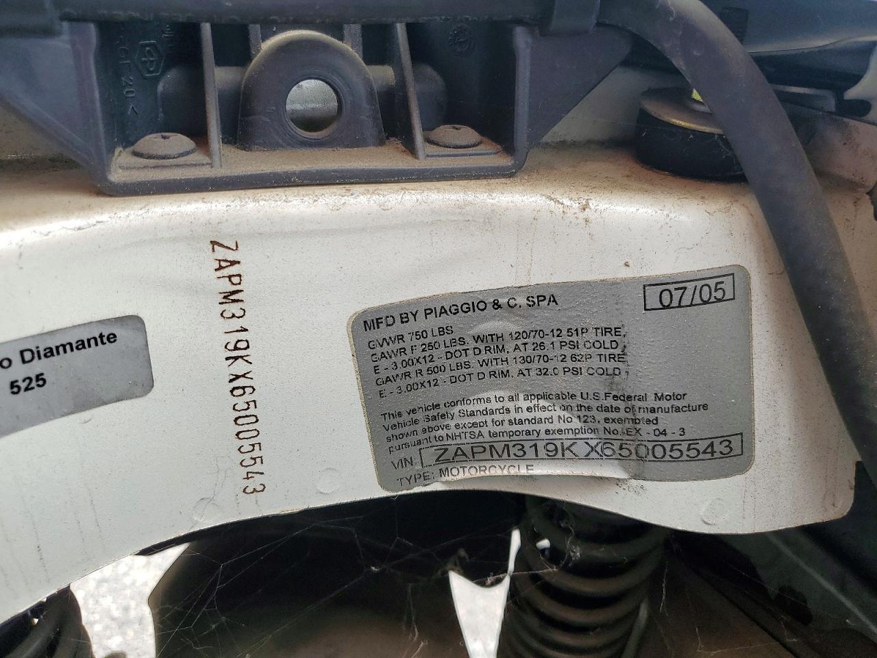 2006 Vespa Granturismo 200