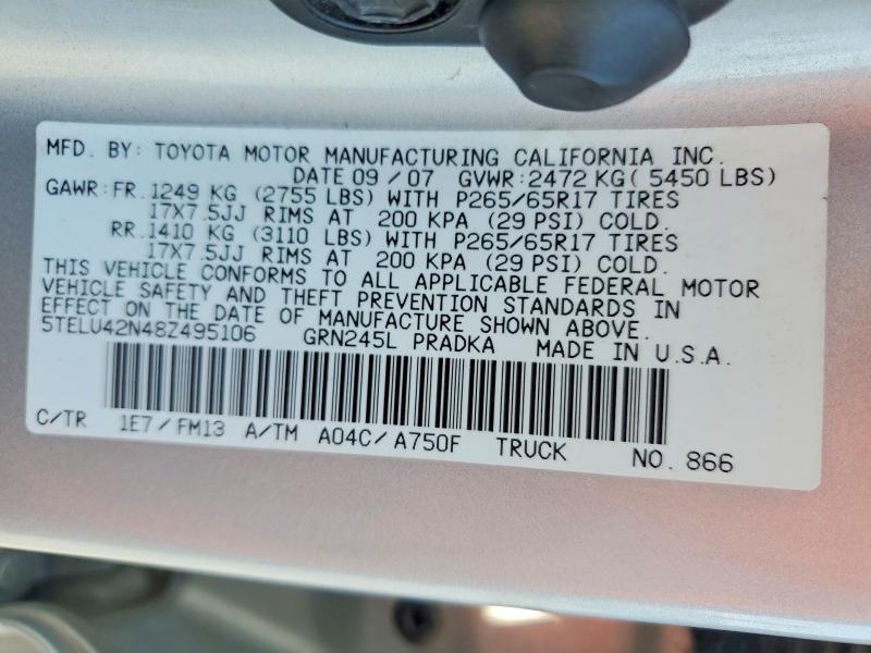 2008 Toyota Tacoma Double Cab