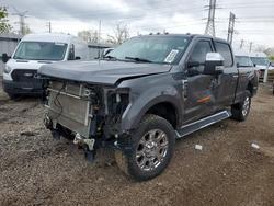 Salvage trucks for sale at Elgin, IL auction: 2021 Ford F250 Super Duty