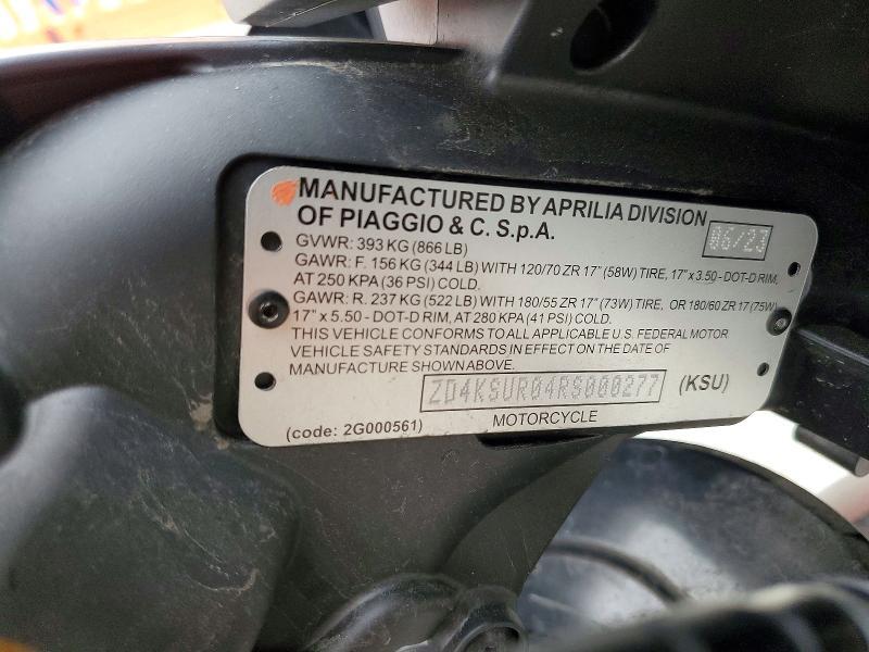 2024 Aprilia RS 660 Extrema