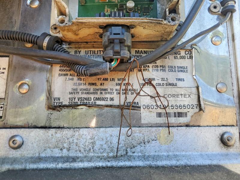 2016 Utility VS2RA Refrigerated Van Trailer