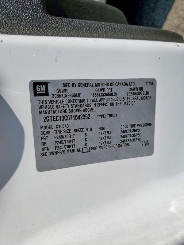 2007 GMC New Sierra C1500
