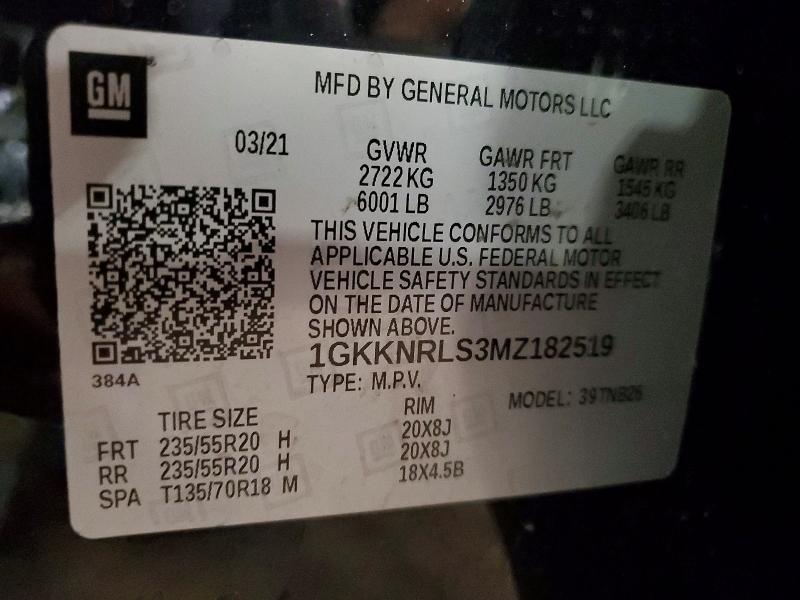 2021 GMC Acadia sle