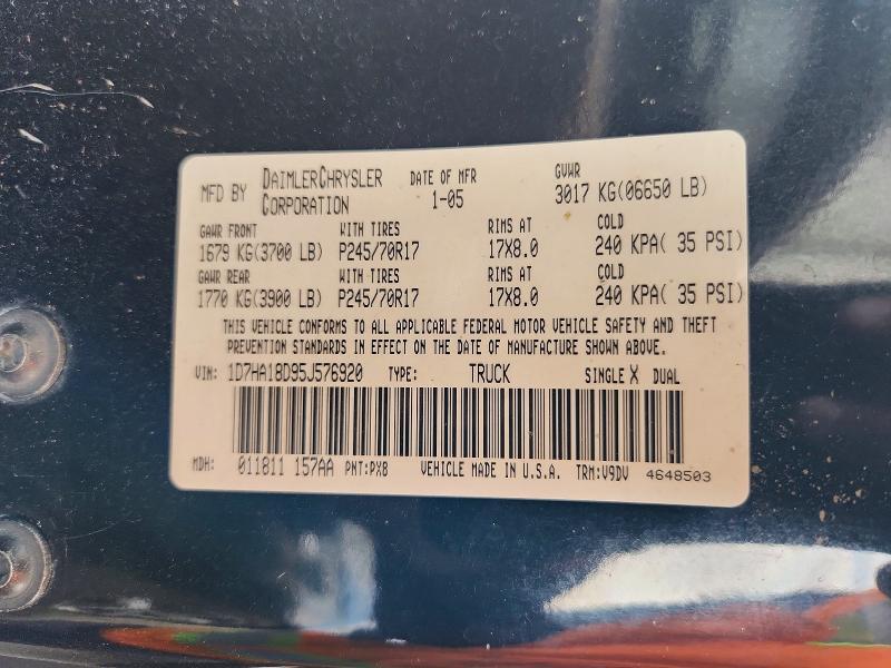 2005 Dodge RAM 1500 ST