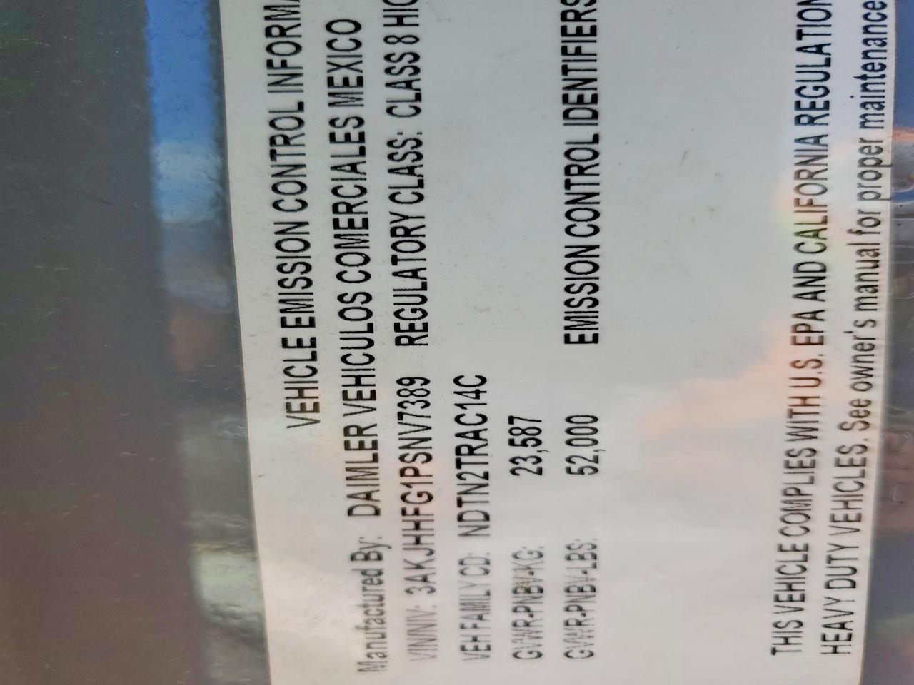 2023 Freigliner 2023 Freightliner Cascadia 126 Semi Truck