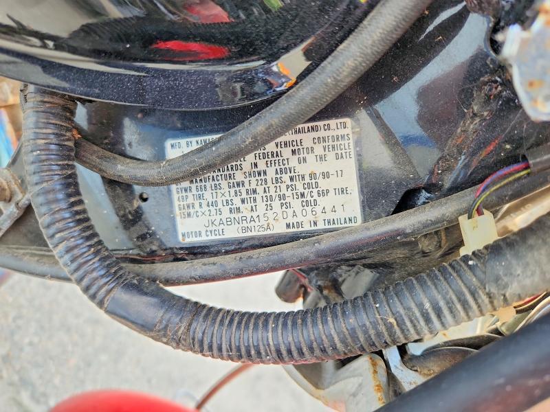 2002 Kawasaki BN125 A