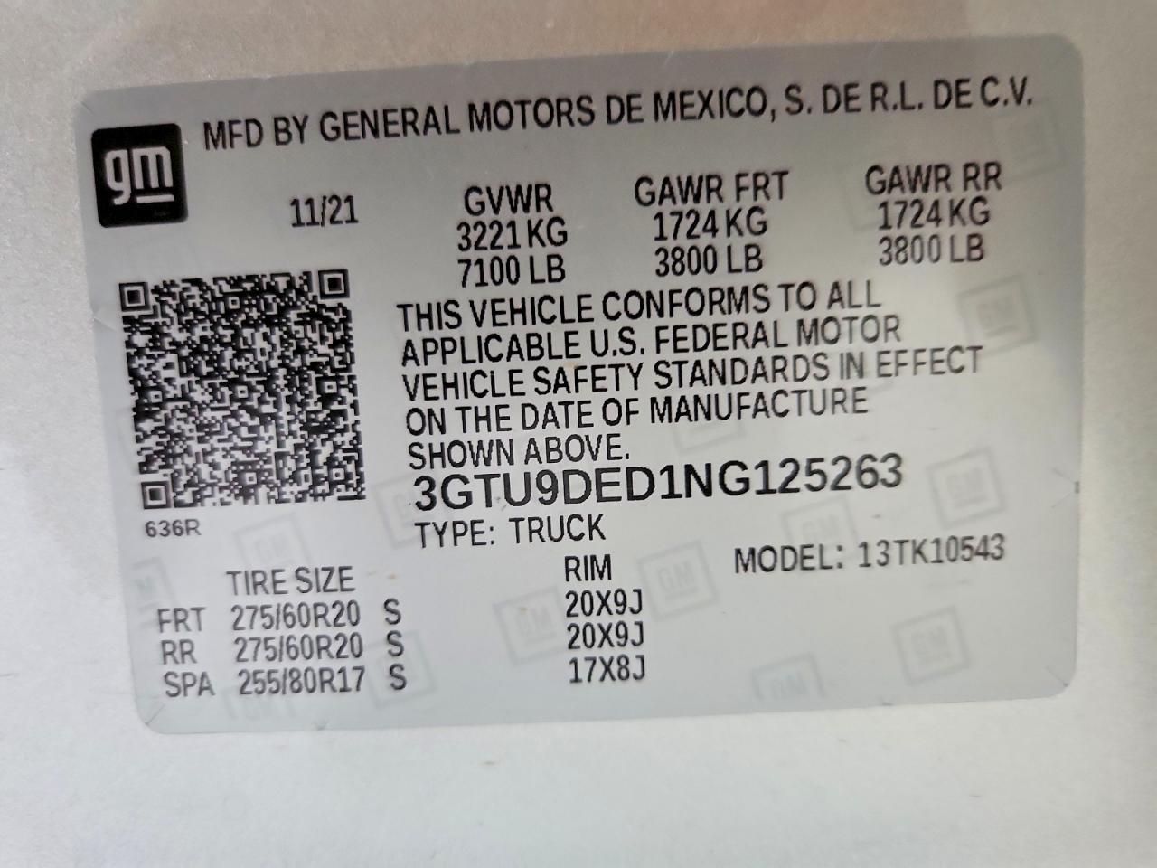 2022 GMC Sierra Limited K1500 SLT