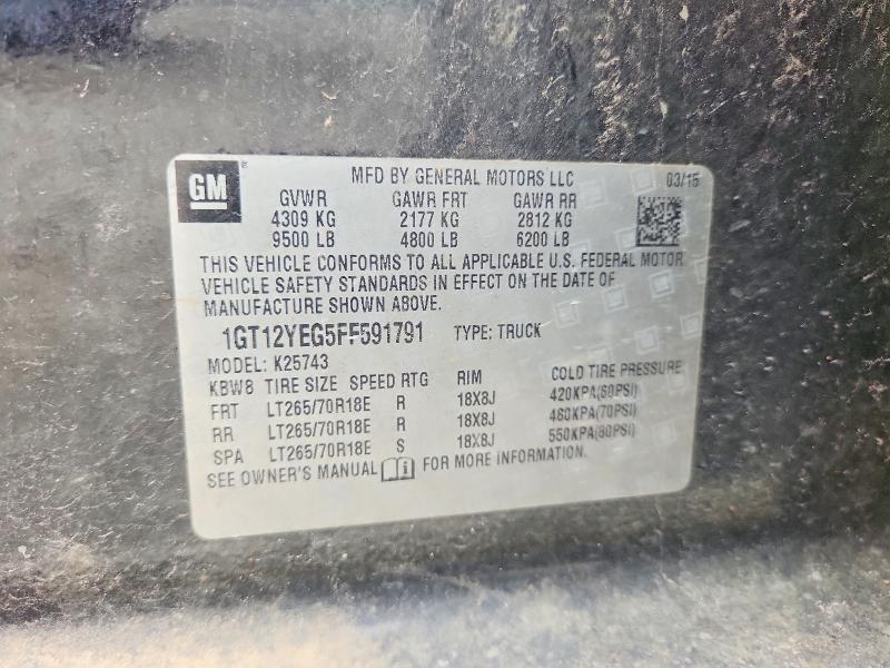 2015 GMC Sierra K2500 sle