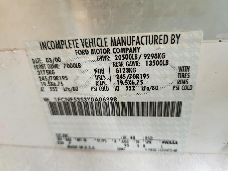 2001 Ford F550