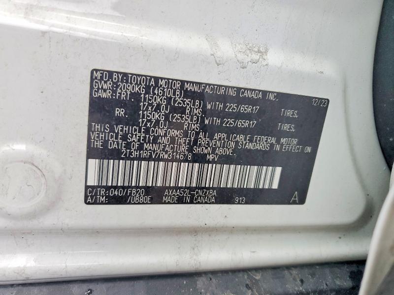 2024 Toyota Rav4 le