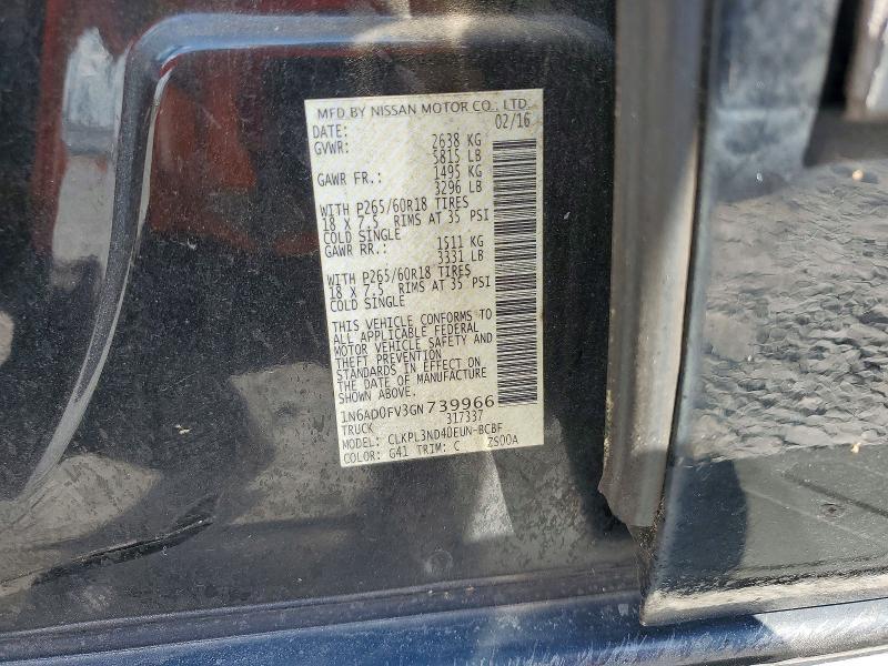 2016 Nissan Frontier SL