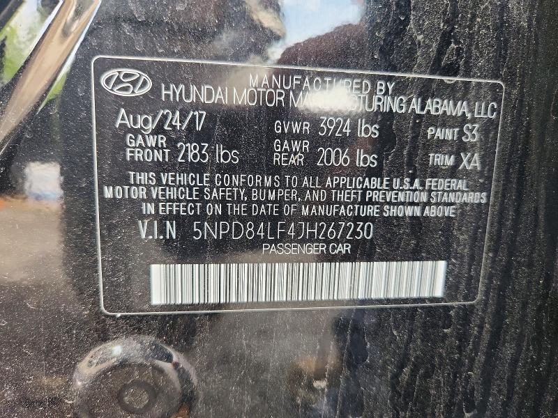 2018 Hyundai Elantra sel