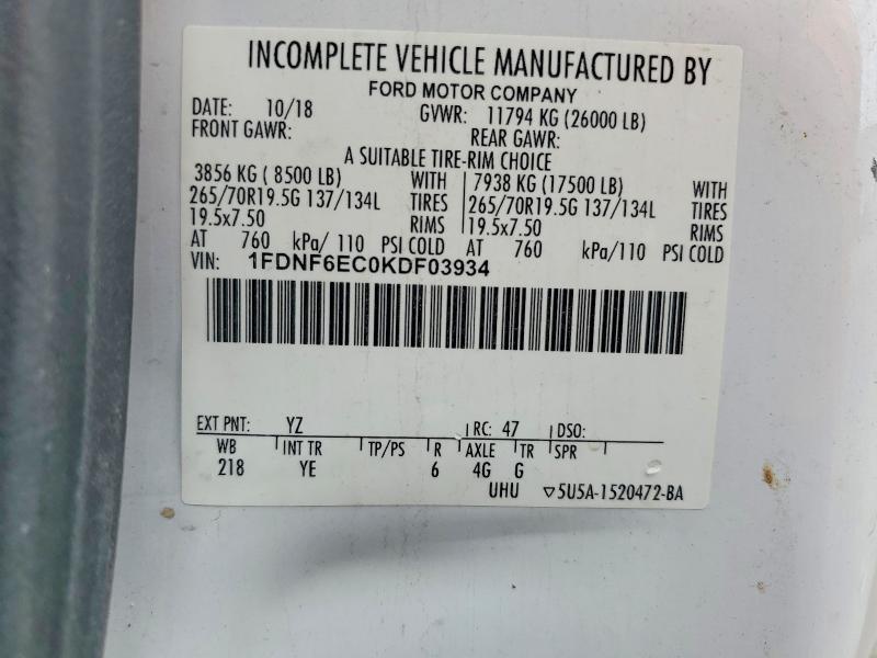 2019 Ford F650 Super Duty