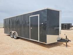 Salvage cars for sale from Copart -no: 2025 Spartan Cargo SP8.5X24TA Enclosed Cargo Trailer