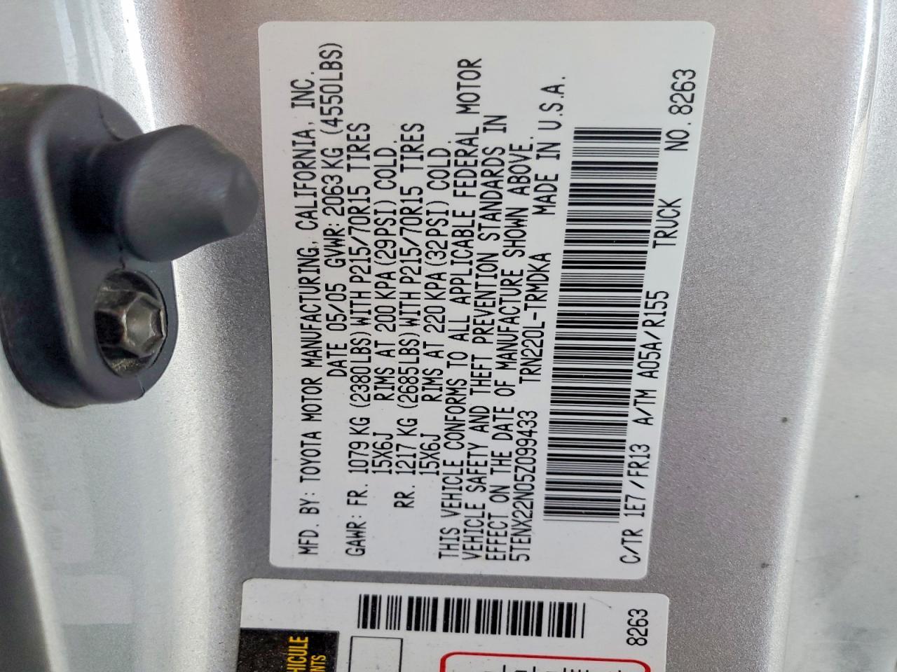 2005 Toyota Tacoma Base
