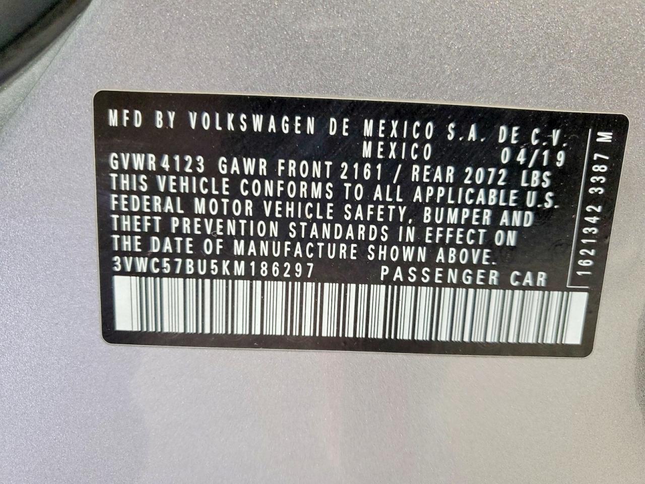 2019 Volkswagen Jetta s