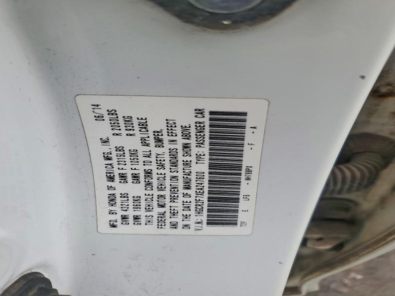 2014 Honda Accord ex