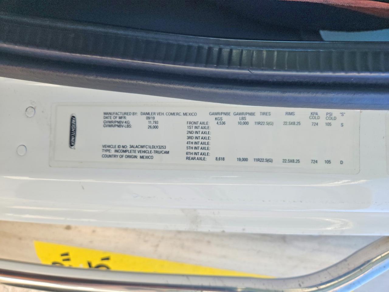 2020 Freightliner Business Class M2 BOX Truck