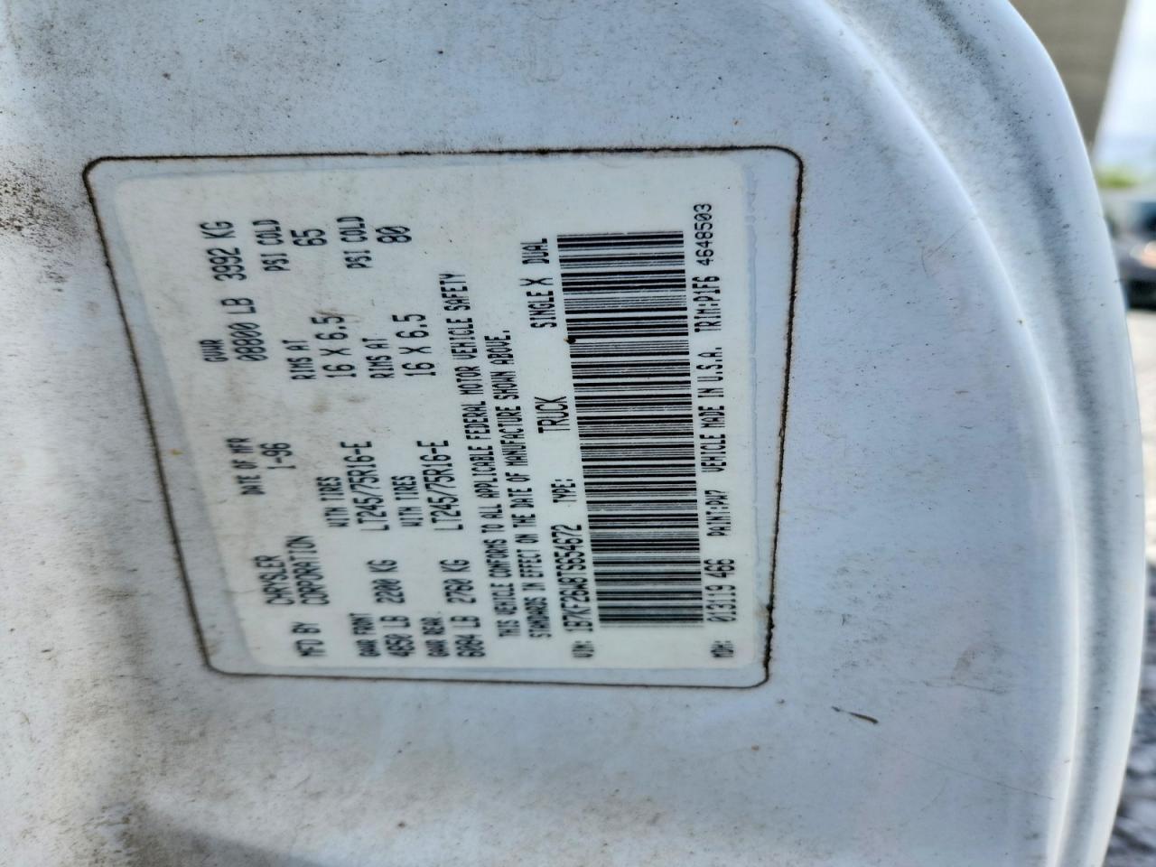 1996 Dodge RAM 2500