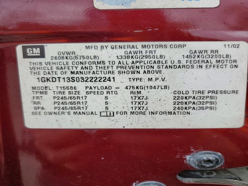 2003 GMC Envoy