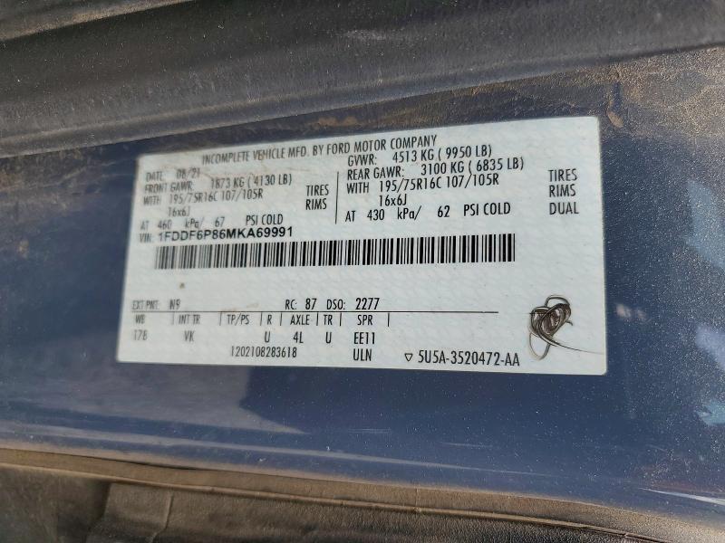 2021 Ford Transit Delivery Truck