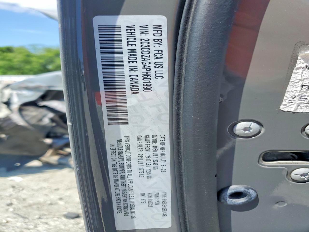 2023 Dodge Challenger sxt