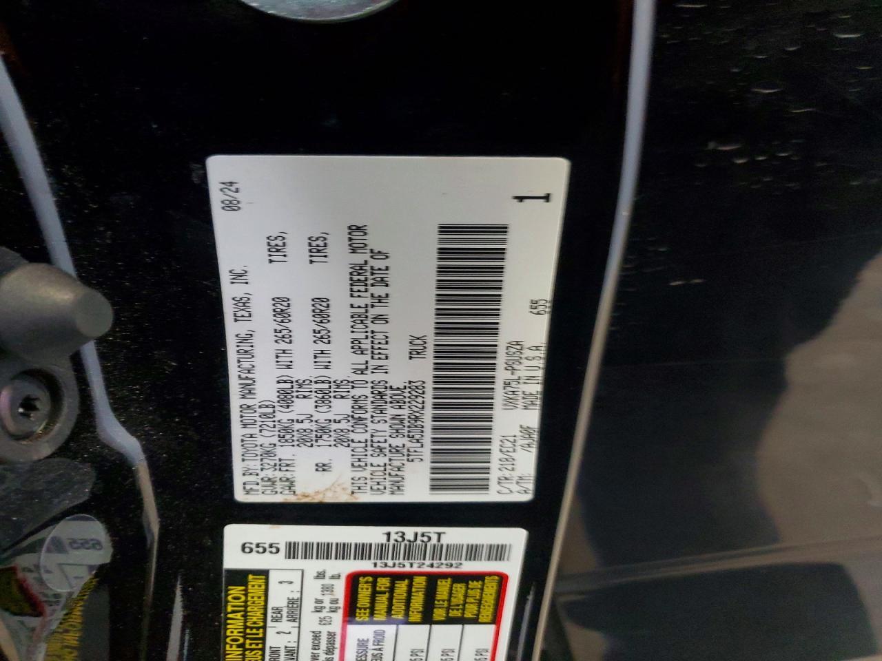 2024 Toyota Tundra SR5