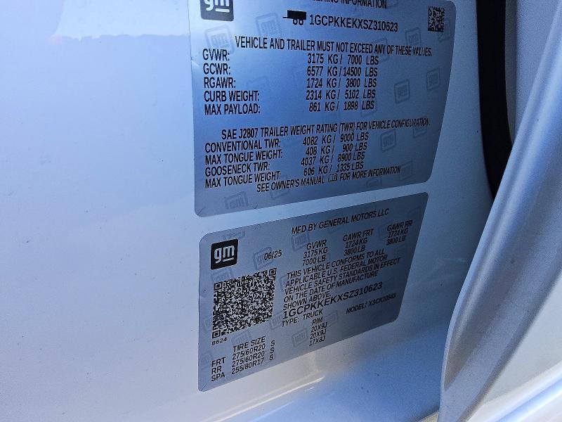 2025 Chevrolet Silverado K1500 LT-L