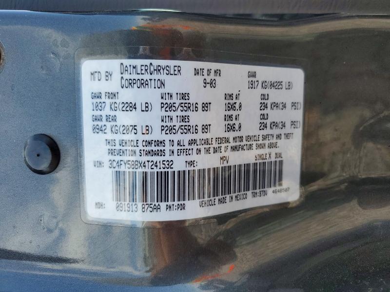 2004 Chrysler Pt Cruiser Touring