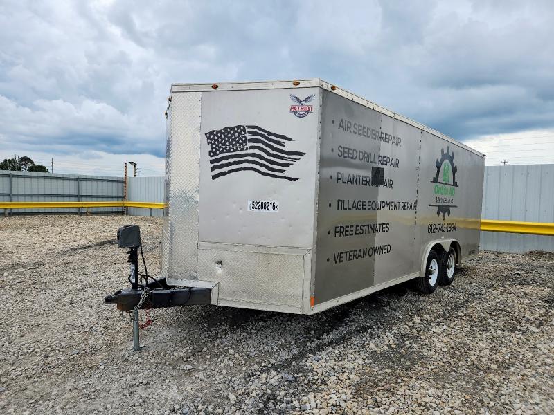 2022 Patriot Cargo Enclosed Cargo Trailer