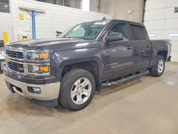 Chevrolet Silverado k1500 lt Vehiculos salvage en venta: 2015 Chevrolet Silverado K1500 LT