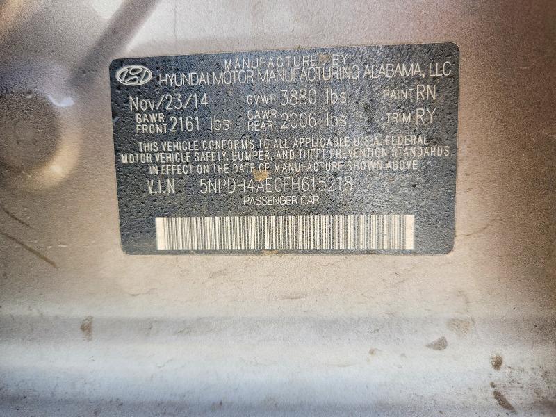 2015 Hyundai Elantra se
