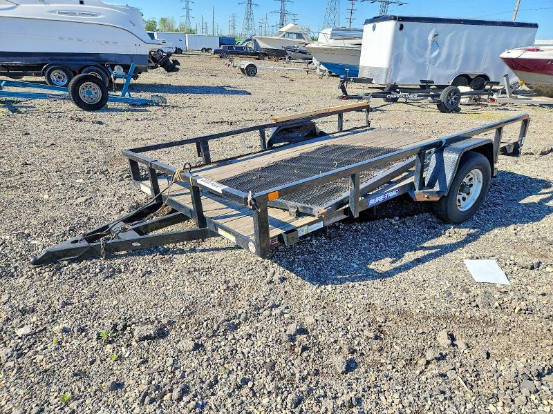 2021 Sure Trac St8212ta-b-030 Utility Trailer