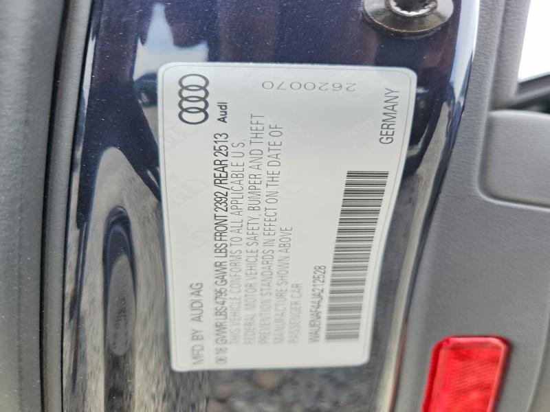 2018 Audi A4 Premium Plus