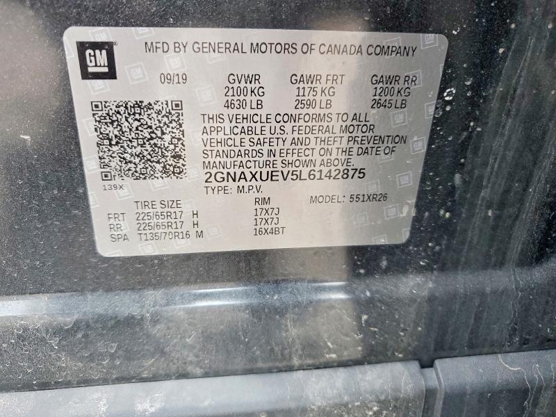 2020 Chevrolet Equinox lt