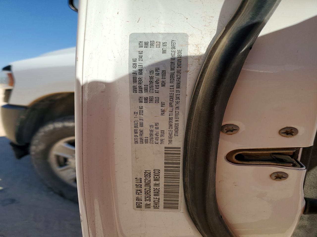 2022 Dodge RAM 2500 Tradesman