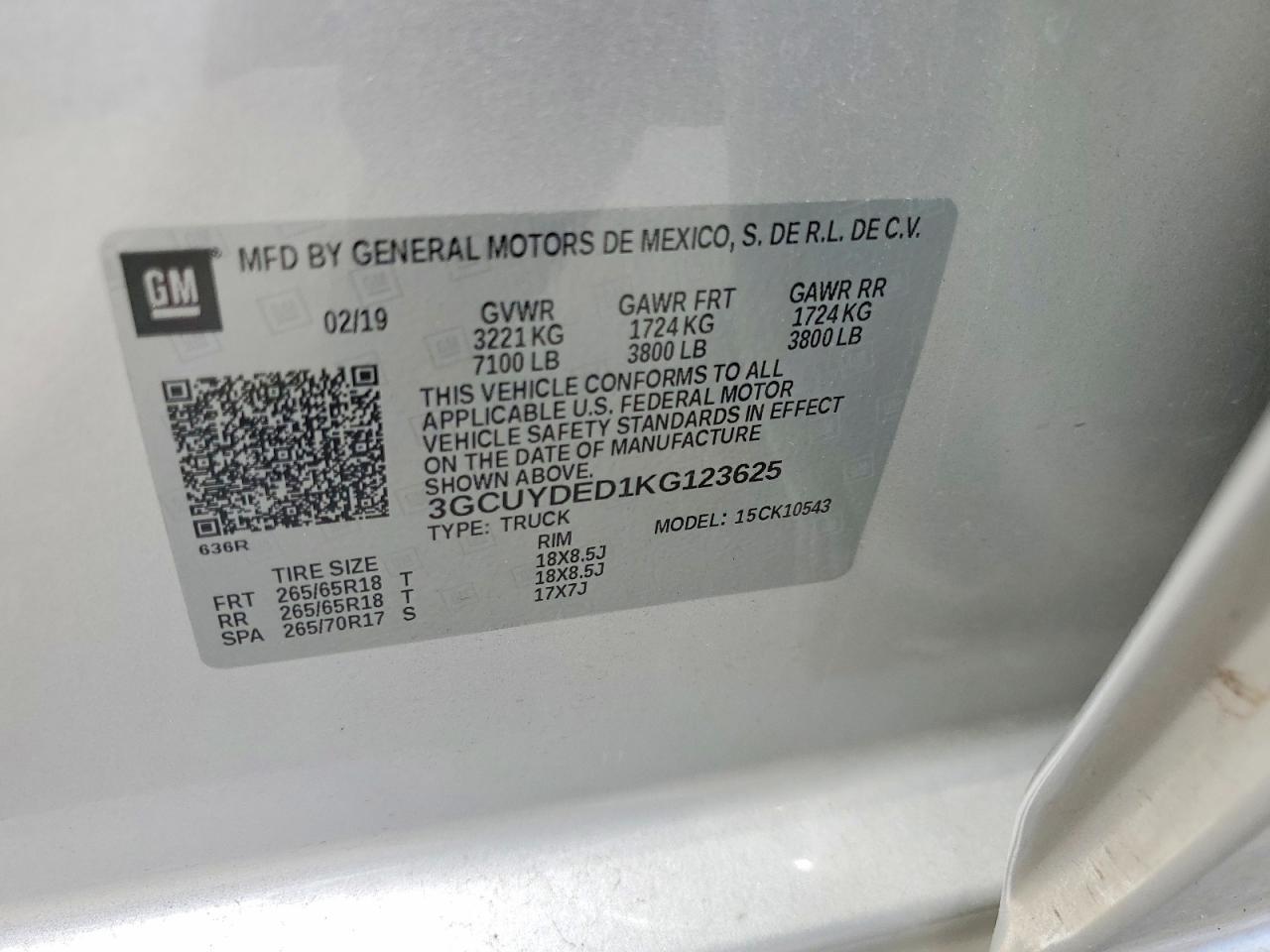 2019 Chevrolet Silverado K1500 LT