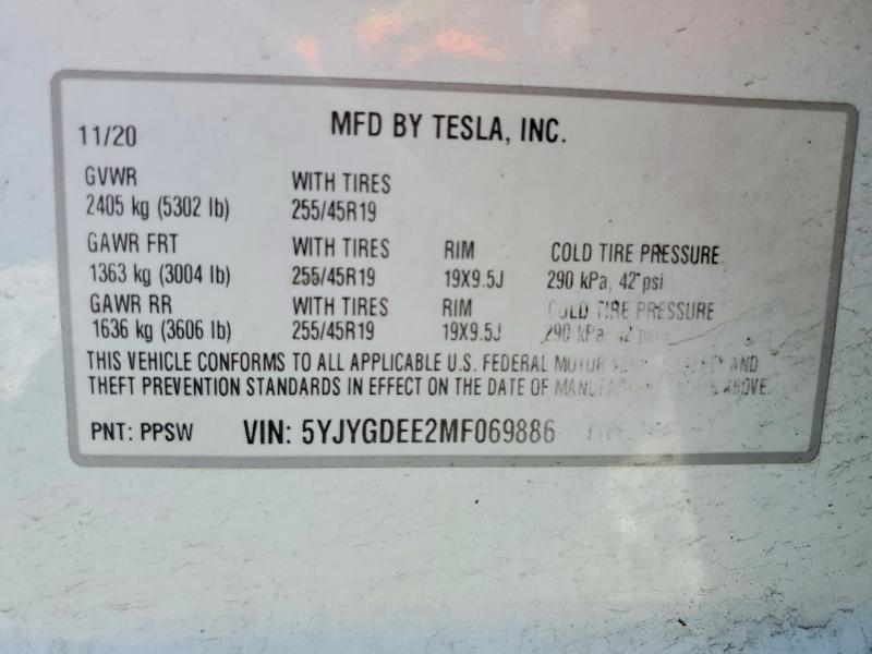 2021 Tesla Model y