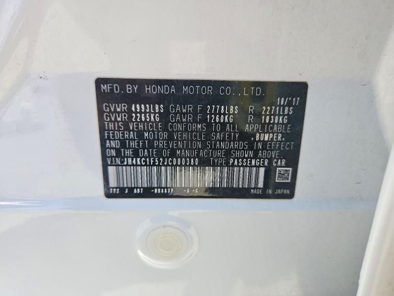 2018 Acura Rlx Tech