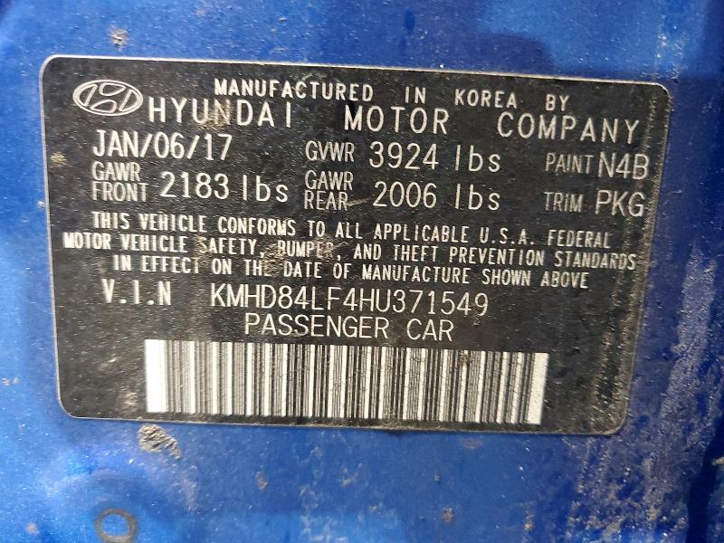 2017 Hyundai Elantra se