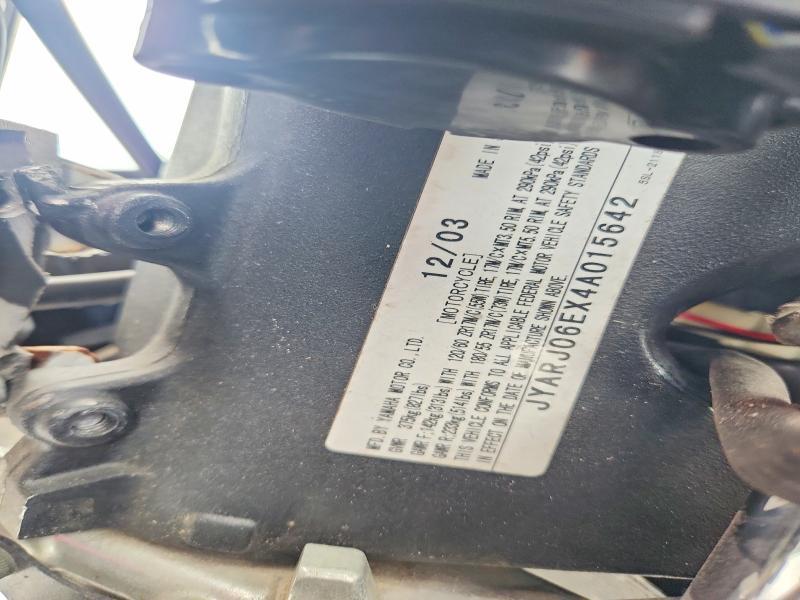 2004 Yamaha YZFR6 L