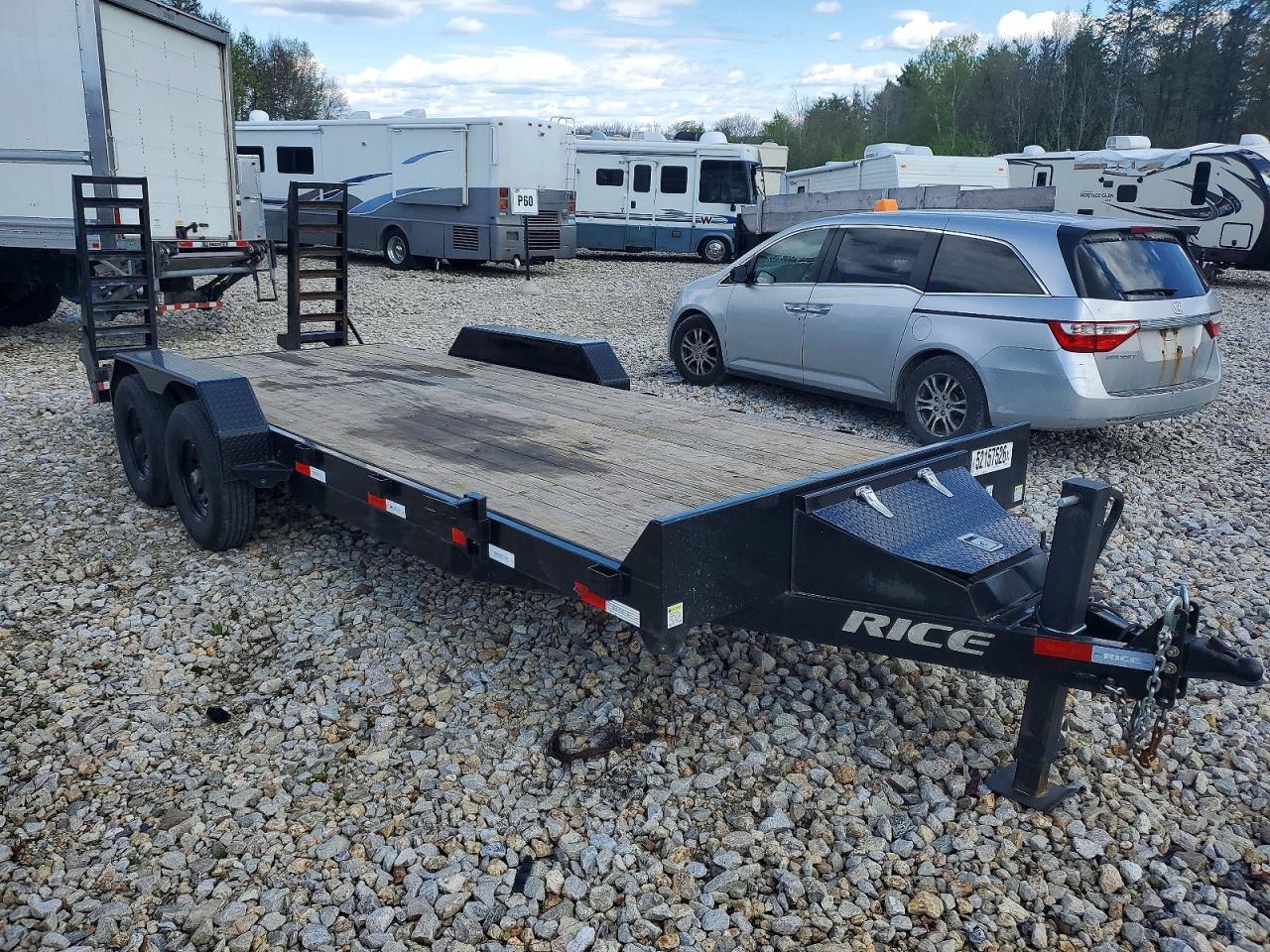 2025 Rice FMEHR8220 Equipment Trailer